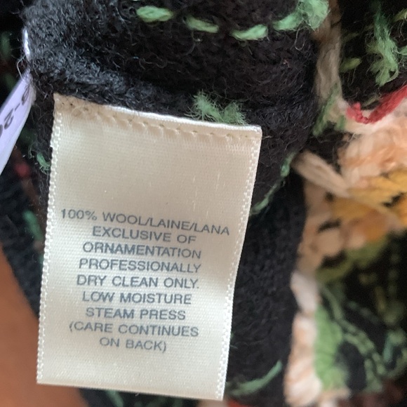 NWT Susan Bristol 100% Wool Cardigan - Picture 6 of 8